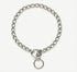 Coastal Titan Metal Choke Training Dog Collar - Chrome - L:12 Inch X W:1.5 MM