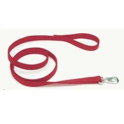 Coastal Single-Ply Nylon Dog Leash - Red - L:48 X W:3/4 Inch