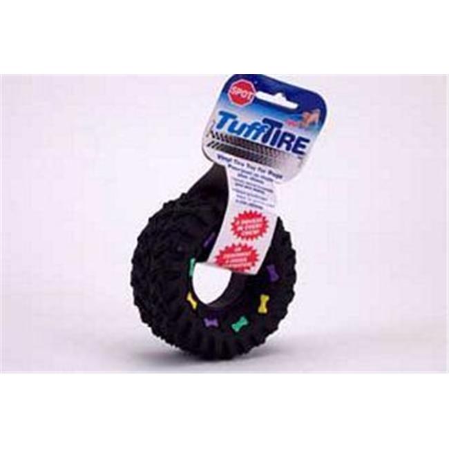 Ethical SPOT Squeaky Tire Fetch Squeak and Chew Vinyl Dog Toy - 3.5 Inch