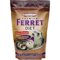 Marshall Premium Digestion Muscle and Vitality Support Diet Senior Aging Ferret Dry Food  - 4 Lbs