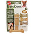 Ethical SPOT Bam-Bones T-Bone Chicken Flavored Bamboo and Nylon Dental Chew Dog Toy - Small - 4 Inch