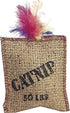 Ethical SPOT Jute and Feather Sack Catnip Cat Toy