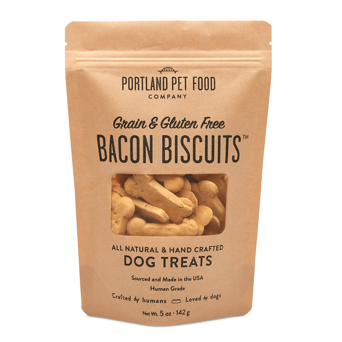 Portland Pet Food Grain-Free Pumpkin Crunchy Dog Biscuits Treats - 5 Oz