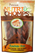 Scott Pet Premium Nutri-Chomps Chicken Braided Natural Dog Chew Treats - 6" Inches - 4 Count  