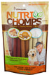 Scott Pet Nutri-Chomps Rawhide-Free Assorted Mini Pork Twists with Chicken Peanut Butter and Milk Natural Dog Chew Treats - Mini - 15 Count  