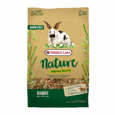 Versele-Laga Nature Forage Blend Rabbit Formula Grain-Free Small Animal Food - 3 Lbs - Case of 5 