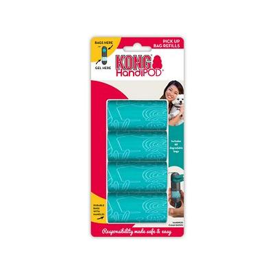 Kong HandiPOD Wastebag Dispenser Refill - 4 Pack - 60 Wastebags  