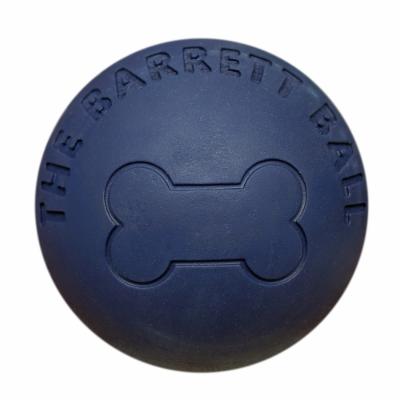 Ethical SPOT Barret Balls Indestructible Rubber Fetch Ball Dog Toy - Blue - Medium - 4 Inch