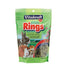 Vitakraft Nibble Rings Corn and Alfalfa Snacks Rabbit Guinea Pig and Hampster Small Animal Treats - 11 Oz
