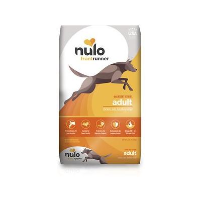 Nulo Frontrunner Chicken Oatmeal Turkey and Ancient Grains Adult Dry Dog Food 23 Pounds