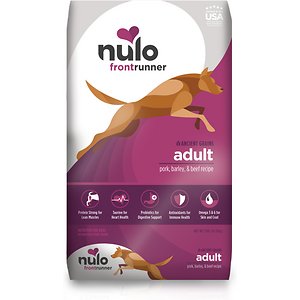 Nulo Frontrunner Pork Barley Beef and Ancient Grains Adult Dry Dog Food 23 Pounds