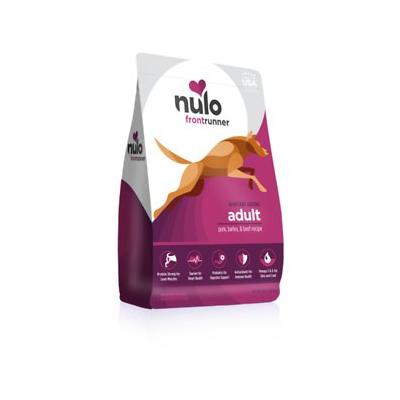 Nulo Frontrunner Pork Barley Beef and Ancient Grains Adult Dry Dog Food - 3 Lbs Default Title