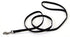 Coastal Single Ply Nylon Dog Leash - Black - Extra Small - L:72 X 3/8 Inch