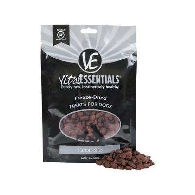 Vital Essentials Family Size Rabbit Bites Freeze-Dried Dog Treats - 5 Oz  