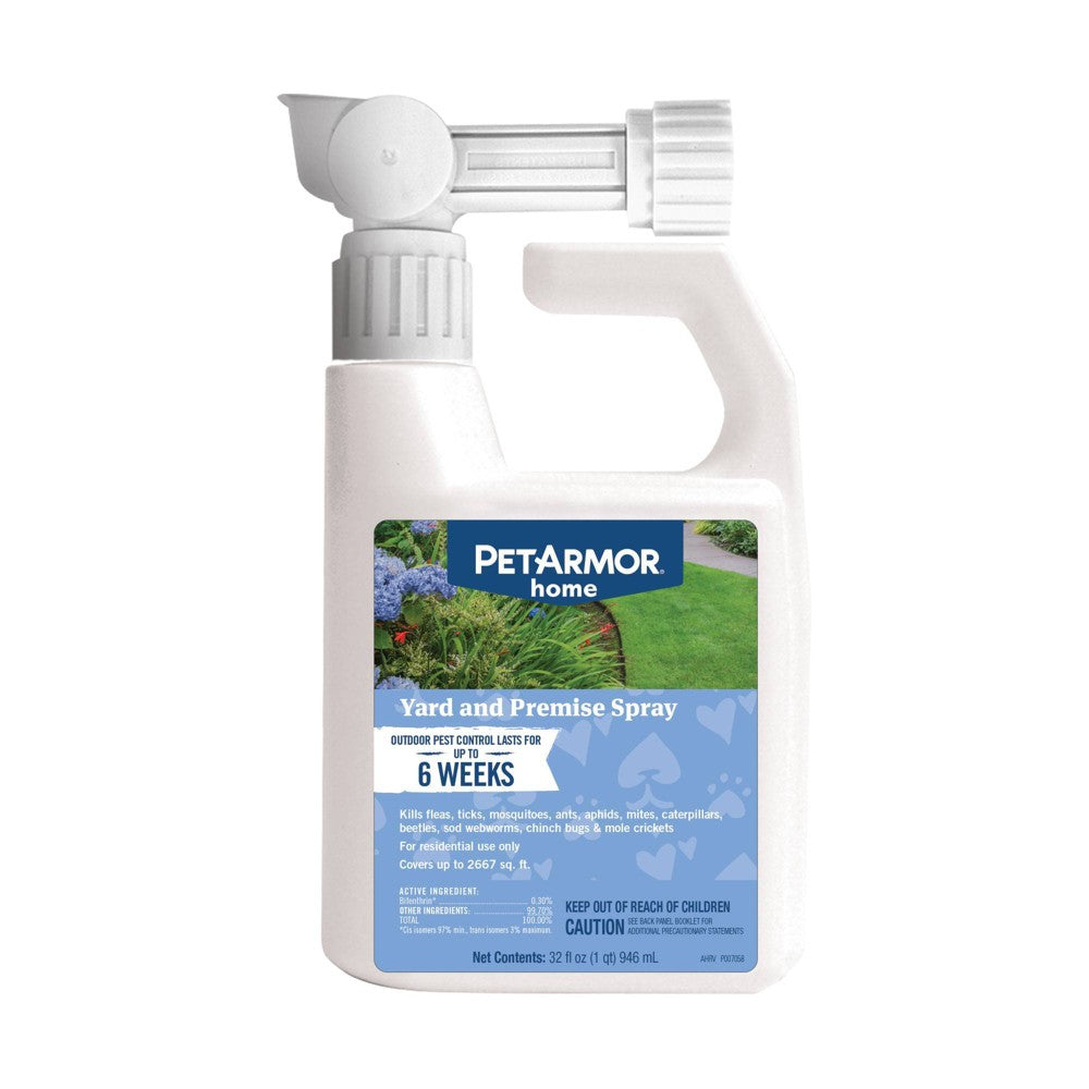 Pet Armor Flea and Tick and Bugs 6-Week Protection Home and Yard Spray for Pets - 32 Oz