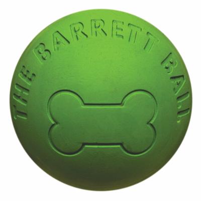 Ethical SPOT Barret Balls Indestructible Rubber Fetch Ball Dog Toy - Green - Large - 5 Inch