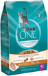 Purina One Tender Selects Blend Chicken Carrots Peas and Rice Dry Cat Food - 3.5 Lbs - Case of 4  