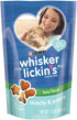 Purina Whisker Licken's Crunchy and Yummy Tuna Crunchy Cat Treats - 1.7 Oz - Case of 10  