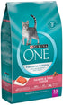 Purina One Tender Selects Blend Morsals with Crunchy Bites Salmon and Fish Dry Cat Food - 3.5 Lbs - Case of 4  