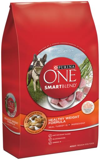 Purina One SmartBlend Healthy Weight High-Protein Formula Turkey Dry Dog Food - 31.1 Lbs  