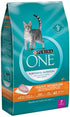 Purina One + Plus Ideal Weight and High-Protein Turkey Dry Cat Food - 7 Lbs - Case of 4  