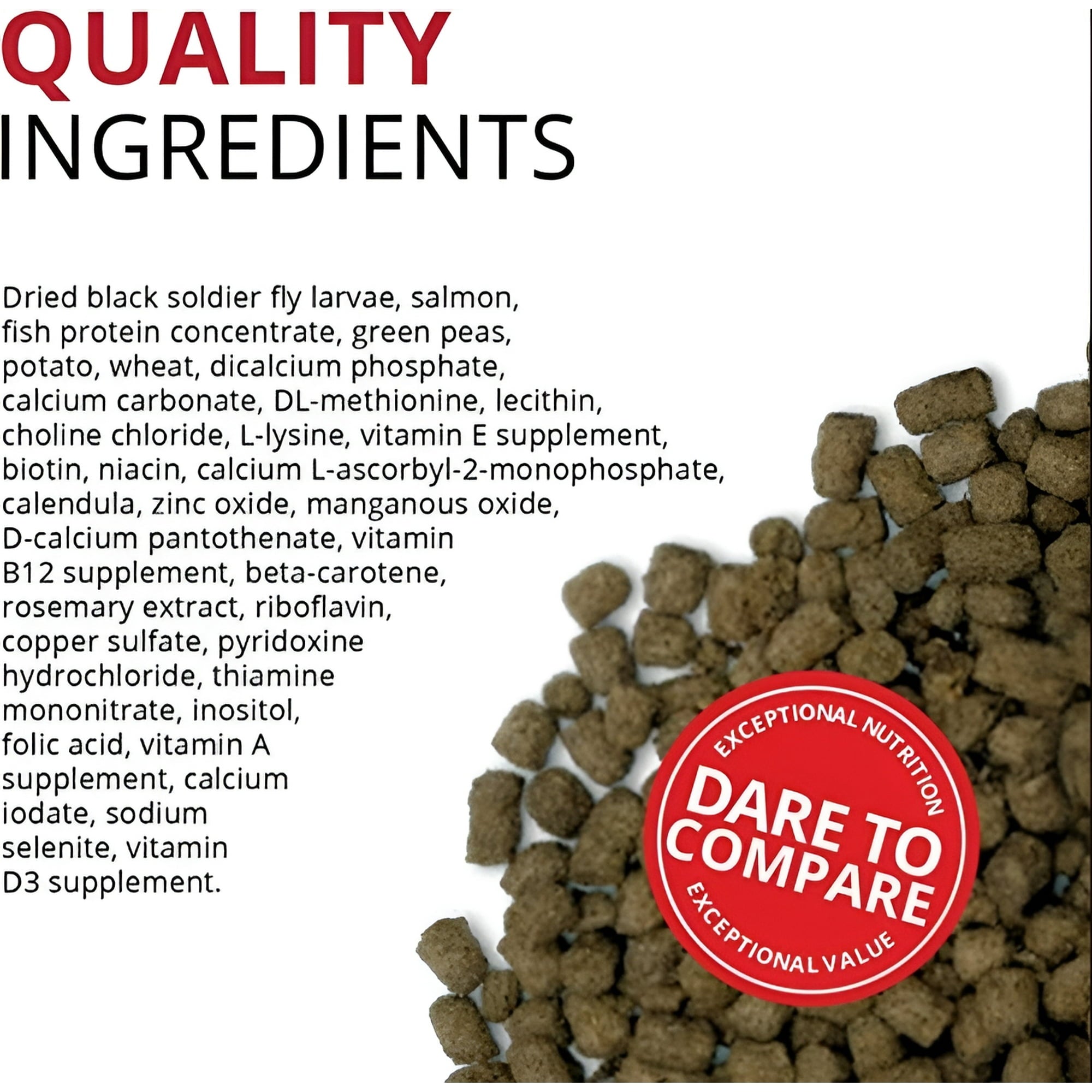 Fluval Bug Bites Insect Cichlid Formula Pellets for Medium-Large Sized Fish Food