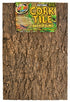 Zoo Med Laboratories Natural Cork Tile Background Terrarium Décor - Brown L:12 X W:18 Inches