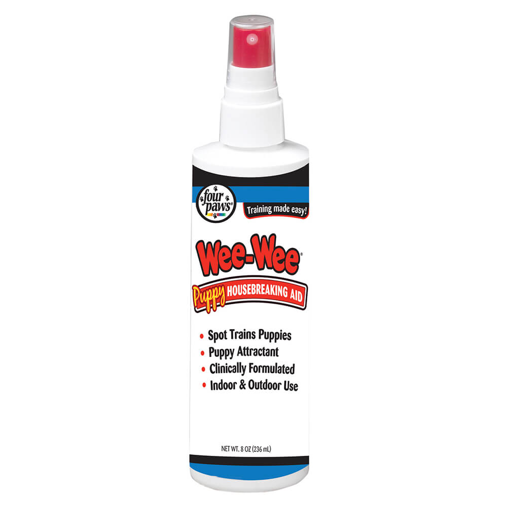 Four Paws Wee-Wee Puppy Housebreaking Aid Pump Spray Dog Training Aids - 8 Oz  