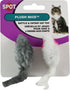 Ethical SPOT Smooth Fur Plush Mice and Rattle Catnip Cat Toy - 2 Pack