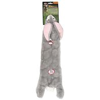 Ethical SPOT Skinneeez Stuffing-Free Ton-O-Squeak Rabbit 19-Squeakers Stuffing-Free Dog Toy - 20 Inch