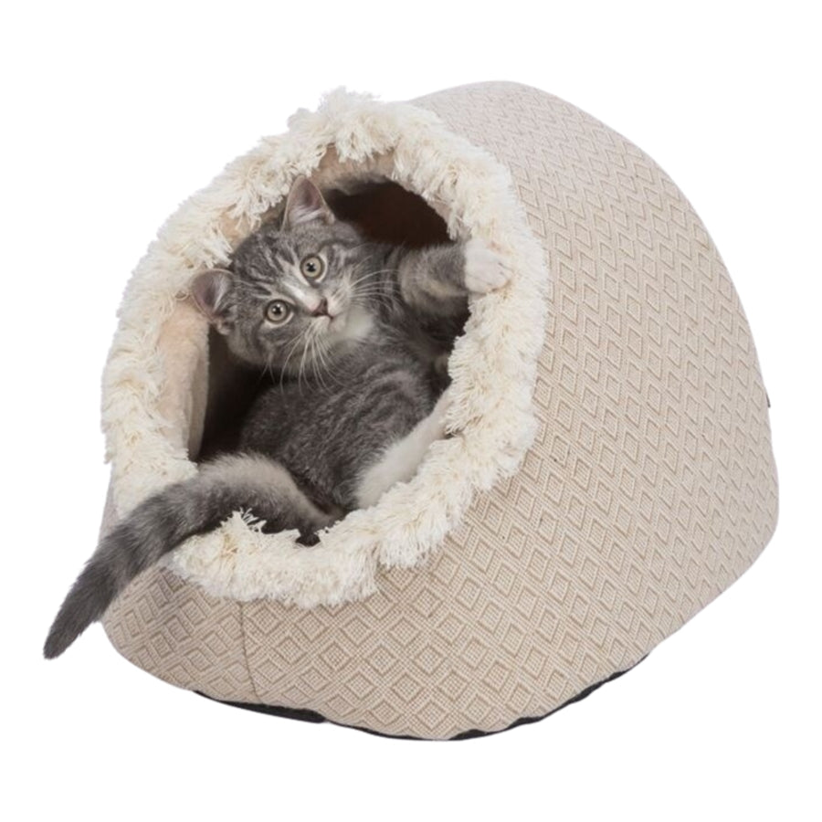 Trixie Pet Products Cave Boho House and Cat Bed