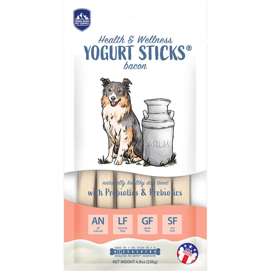 Himalayan Dog Chew Yogurt and Bacon Flavored Sticks Chewy Dog Treats - 4.8 Oz