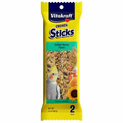 Vitakraft Crunch Sticks Golden Honey Flavor Cockatiel Bird Treats - 3.5 Oz Default Title
