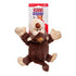 Kong Cozie Spunky the Monkey Squeak and Plush Dog Toy - Medium  