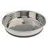 Pet Zone Original Stainless Steel Low-Edge Cat Bowl - 12 Oz - L:5.5 X W:5.5 X H:1.4 Inch Default Title