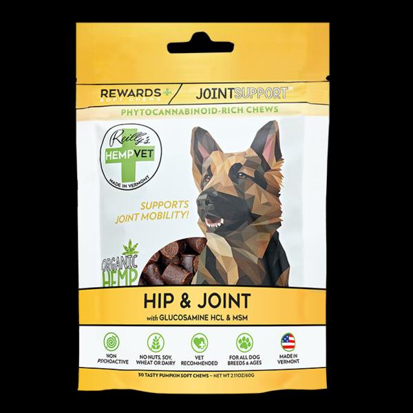 Reilly's Hempvet HempJoint Rewards Soft Chew Dog Supplements- 30 Count  