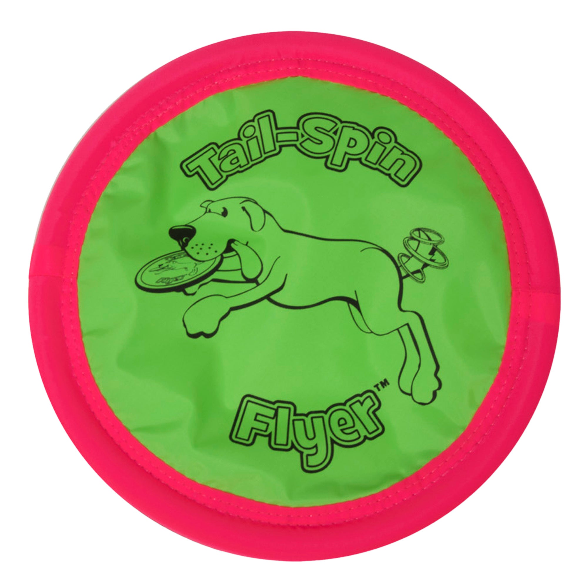 Chuckit! Petmate Booda Tail-Spin Flyer Interactive Fetch Frisbee Floating Dog Toy - 7 Inch