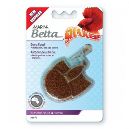 Hagen Marina Betta Shaker Pellet Food - 0.09 Oz - 3 Pack