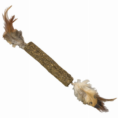 Ethical SPOT Catnip Compressed Catnip Stick Treat and Feather Cat Toy - 12 Inch