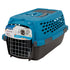 Petmate Vari Kennel Portable Airline Travel Cat and Dog Kennel - Blue/Black - L:19 X W:12.5 X H:10.8 Inches