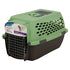 Petmate Vari Kennel Portable Airline Travel Cat and Dog Kennel - Rasberry/Black - L:24 X W:14.5 X H:14.5 Inches