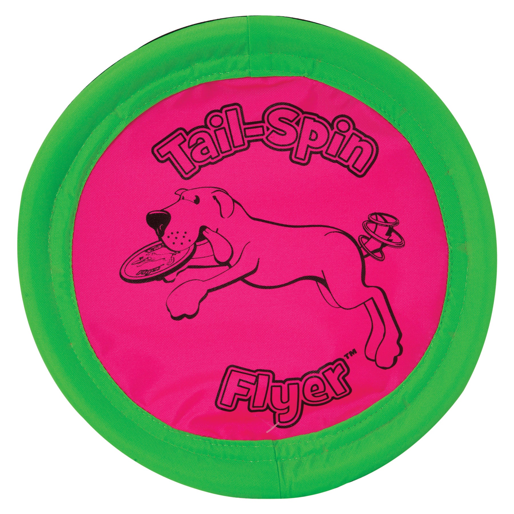 Chuckit! Petmate Booda Tail-Spin Flyer Interactive Fetch Frisbee Floating Dog Toy - 10 Inch