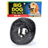 Coastal Heavy-Duty Poly Thick Braided Rope Big Tie Out - Black - Medium - L:15 Ft X W:3/8 Inch