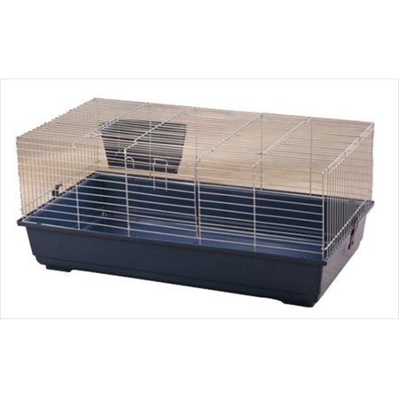A&E Cage Company Rabbit and Guinea Pig Cage - L:39" X W:22" X H:18" Inches - 2 Count