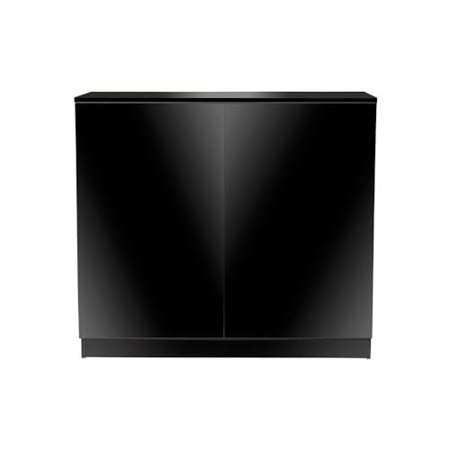 Aquatop Forza Premier 2-Door Cabinet - Black - For 20L, 29, 30-Tall 37 Gal Aquariums - L:13.7 X W:30.8 X H:31.5 Inch  