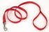 Coastal Single-Ply Nylon Dog Leash - Red - L:72 X W:5/8 Inch