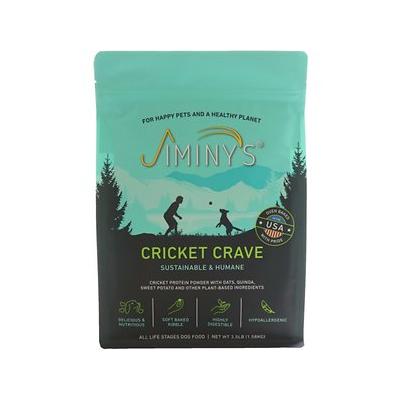 Jiminy's Cricket Crave with Oats Quinoa and Sweet Potato Adult Dry Dog Food - 3.5 Lbs