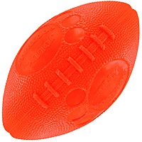 Jolly Pets Football Fetch and Floating Dog Toy - Orange - 8 Inch