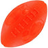 Jolly Pets Football Fetch and Floating Dog Toy - Orange - 8 Inch