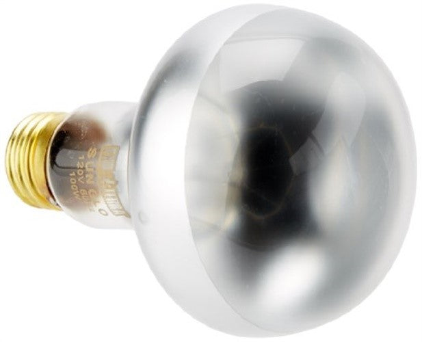 Exo Terra Sun-Glo Intense Infrared Basking Reptile Spot Lamp - 120V 100 Watt